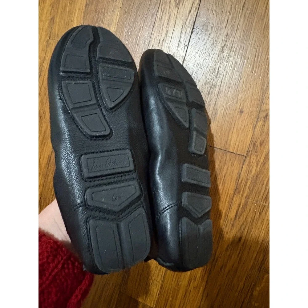 Sam‎ Edelman Falto Black Leather Bit Loafer Driving Mocs Womens 6.5M